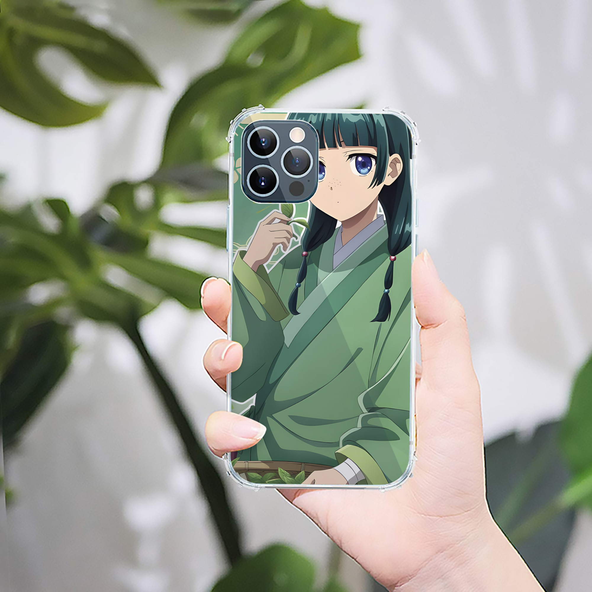 （画像用） 薬屋のひとりごと The Apothecary Diaries 【iPhone 12シリーズ対応】透明スマホケース（クリアソフトケース）